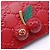 Cartera compacta Gucci GG Supreme Cherry Roja Verde - vista 10