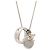 Collana con anello Monogram Louis Vuitton Argento