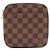 Portafoglio Bi-fold Rotondo Louis Vuitton Damier Olaf e Porta Passaporti Marrone - vista 2