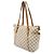Borsa Tote Louis Vuitton Damier Azur Totally PM Crudo - vista 3