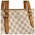 Borsa Tote Louis Vuitton Damier Azur Totally PM Crudo - vista 6
