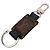 Louis Vuitton Monogram Portefeuille LV Snap Keychain Marrone Nero