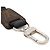 Louis Vuitton Monogram Portefeuille LV Snap Keychain Marrone Nero - vista 4