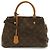 Borsa Louis Vuitton Monogram Montaigne BB Marrone - vista 2