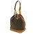 Borsa a tracolla Louis Vuitton Monogram Noe Modello M42224 Marrone - vista 3