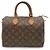 Bolsa Louis Vuitton Monogram Speedy 25 Marrom - vista 2