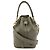 Borsa a secchiello Fendi Montresor FF Zucca Marrone