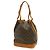 Borsa a tracolla Louis Vuitton Monogram Noe Marrone - vista 3