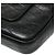 Chanel Vintage Envelope Flap Chevron Calfskin Nero - vista 6