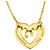 Collana Heart Ribbon Tiffany & Co. D'oro - vista 3