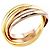 Anello Cartier Trinity in oro 18K D'oro - vista 2