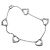 Bracciale Tiffany & Co. Heart 5P Platinum - vista 3