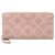 Cartera Zippy Louis Vuitton Mahina Rosa