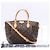 Borsa a tracolla Louis Vuitton Monogram Turenne PM Marrone Beige Monogramma - vista 3