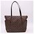 Borsa Louis Vuitton Damier Totally MM Marrone Beige - vista 2