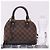 Borsa Louis Vuitton Damier Alma BB Marrone Beige Damier ebene - vista 3