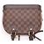 Borsa Louis Vuitton Damier Alma BB Marrone Beige Damier ebene - vista 9