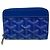 Goyard Matignon Mini Wallet Blue Multiple colors