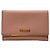 Prada Saffiano Leather Card Case in Pink Beige