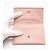 Prada Saffiano Leather Card Case in Pink Beige - view 11
