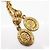 CHANEL Coco Mark Lariat Halskette Golden - Ansicht 5