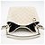 Borsa Secchiello Piccola Gucci GG Emblem Bianco Beige - vista 6