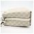 Borsa Secchiello Piccola Gucci GG Emblem Bianco Beige - vista 8