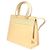 Borsa Tote convertibile Salvatore Ferragamo Vara Bow Leather Small Beige - vista 4