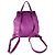 Zaino Bottega Veneta in pelle viola Porpora - vista 3