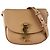 Borsa a tracolla Saint Laurent Kaia Small in pelle Beige