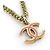 Collana Chanel Oro e Rosa D'oro
