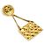Spilla in metallo dorato Chanel D'oro - vista 2