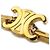 Céline Bracciale in Metallo Dorato Celine Triomphe D'oro - vista 6
