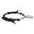 Choker Balenciaga in metallo nero e argento - vista 2