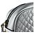 Borsa a tracolla Gucci in pelle argento - vista 7