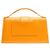 Jacquemus Le Bambinou Flap Leather Grand Bambino Arancione - vista 2