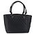 Chanel Cambon Tote aus gestepptem Leder Large Schwarz - Ansicht 2