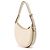 Borsa a tracolla in pelle Prada Arche Small Beige - vista 2