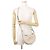 Borsa a tracolla in pelle Prada Arche Small Beige - vista 5