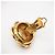 Orecchini a clip Chanel Triple Coco Mark D'oro - vista 10