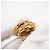 Orecchini a clip Chanel Triple Coco Mark D'oro - vista 11