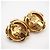 Orecchini a clip Chanel Triple Coco Mark D'oro - vista 2