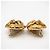 Orecchini a clip Chanel Triple Coco Mark D'oro - vista 7