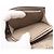 Louis Vuitton Mahina Portefeuille Iris XS Galet Tri-fold Wallet Beige - vista 12