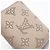Louis Vuitton Mahina Portefeuille Iris XS Galet Tri-fold Wallet Beige - vista 4