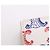 Céline Celine Triomphe Canvas Medium Strap Wallet White Red Blue - view 6