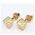 Orecchini Chanel Coco Mark Cube D'oro - vista 2