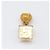 Orecchini Chanel Coco Mark Cube D'oro - vista 5