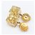 Orecchini Chanel Coco Mark Cube D'oro - vista 8