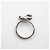 CHANEL Camélia Coco Mark Ring Schwarz Silber - Ansicht 5
